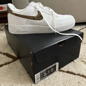 Men’s Nike Air Force 1 Low Retro PRM QS Ivory Snake Colorway